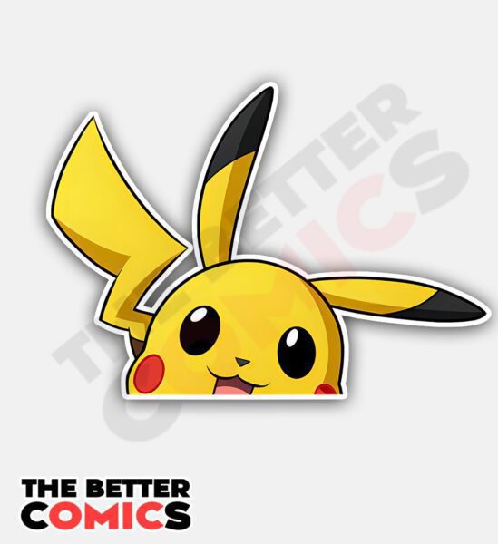 Buy Pikachu Peeker Sticker @ $2.99