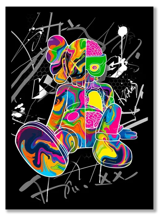 Kaws Poster