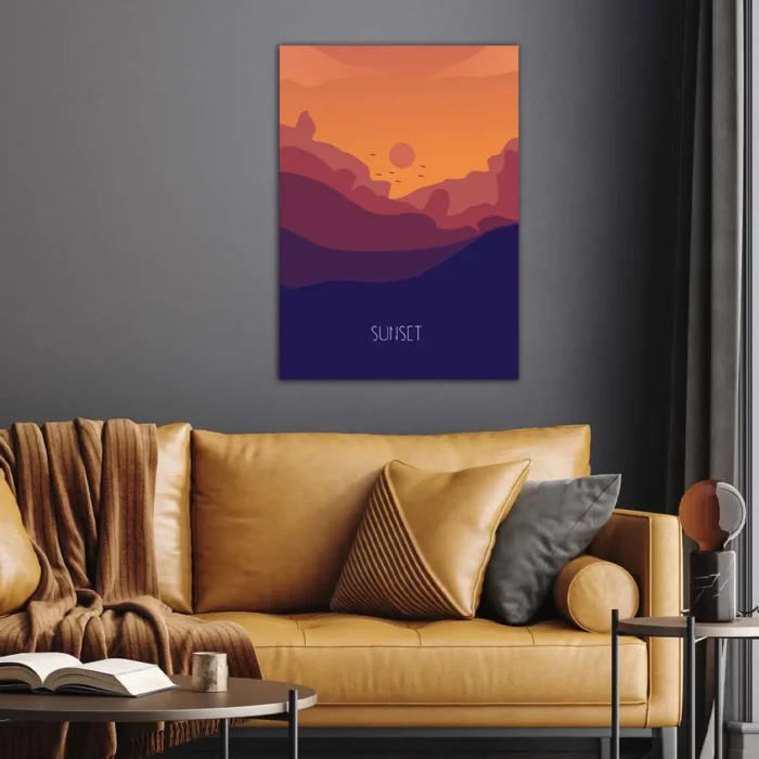 Sunset Fantasy Poster