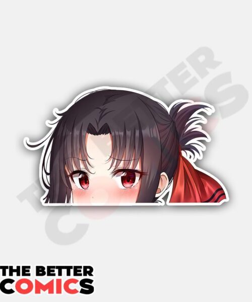 Kaguya Shinomiya Peeker Sticker