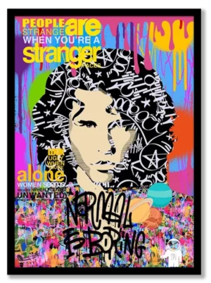 Stranger Retro Poster
