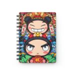 Twin Knot Girls Notebook