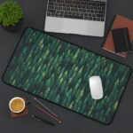 Green Forest Topography Desk Mat