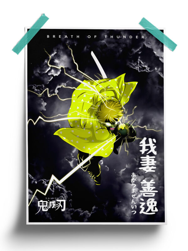 Kyojuro Rengoku - Kimetsu No Yaiba Poster