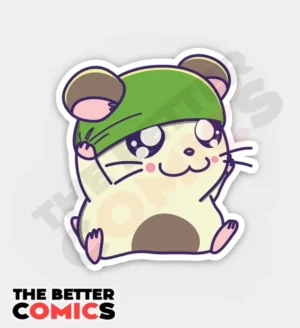 Cappy Hamster Sticker