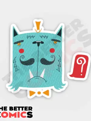 Mr Cat Sticker
