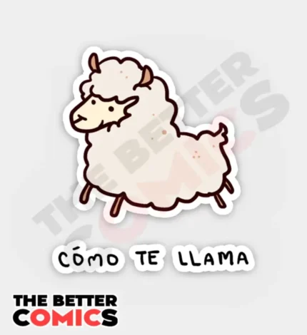 Como Te Llama Sticker