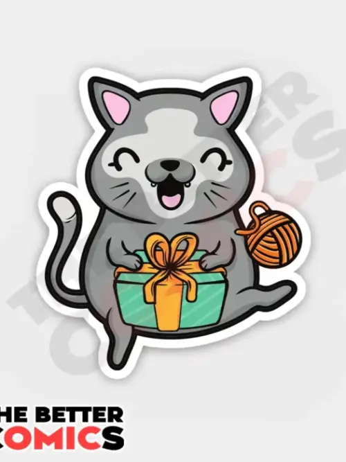 Cute Kitten Sticker