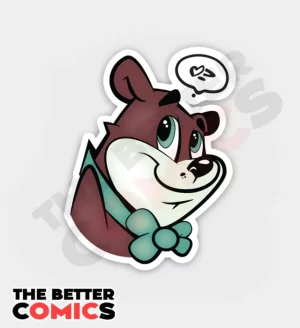 Adorable Bear Sticker