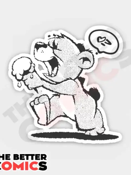 Cute Little Bear Sticker