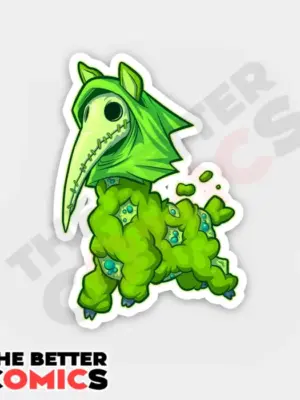 Alpacalypse Pestilence Sticker