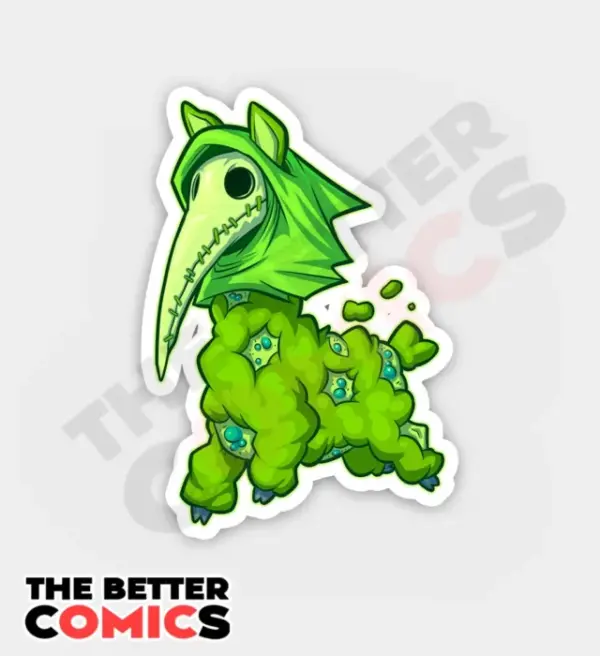 Alpacalypse Pestilence Sticker