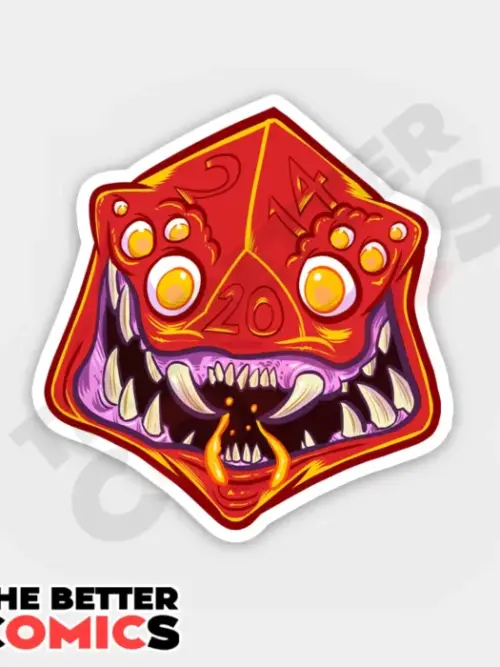 D20 The Destructor Sticker