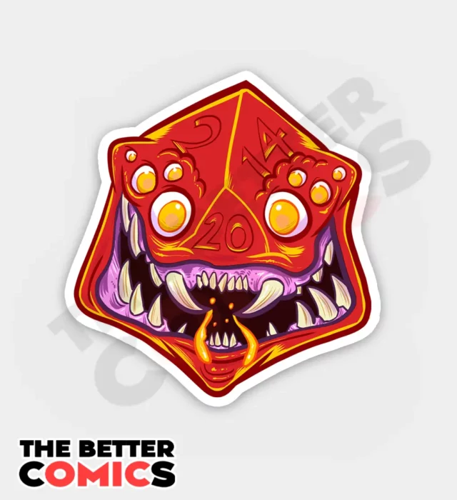 D20 The Destructor Sticker