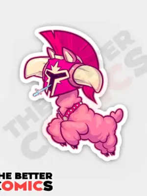 Alpacalypse War Sticker