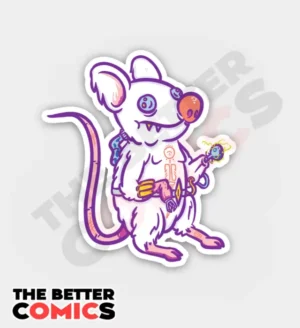 E Mouse Sticker
