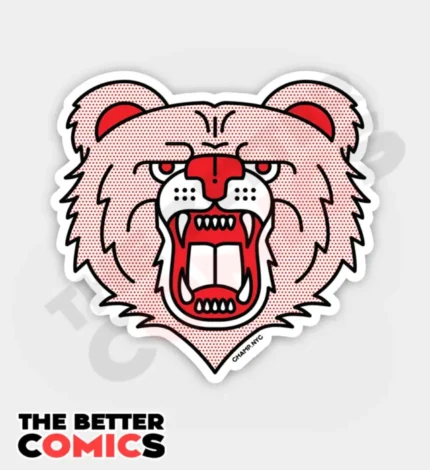 Hungry Bear Sticker