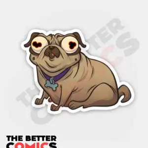 Hypno Pug Sticker