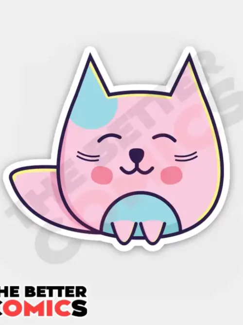 Just Kitten Around Sticker