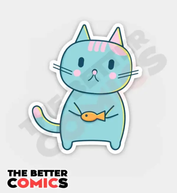 Kitten Sticker Kitten Sticker