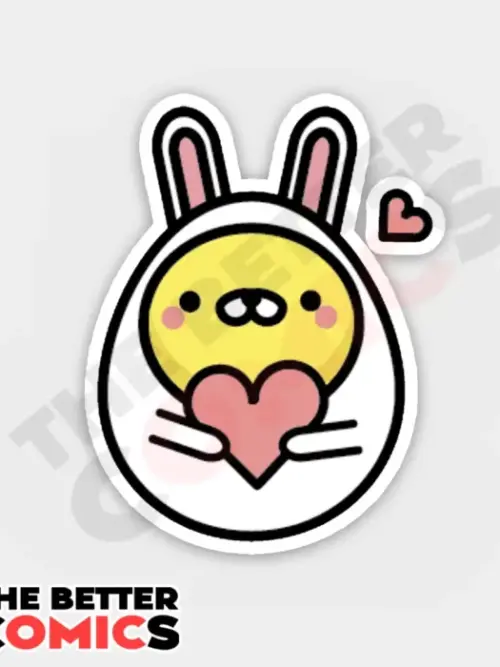 Lovely Eggbunny Sticker