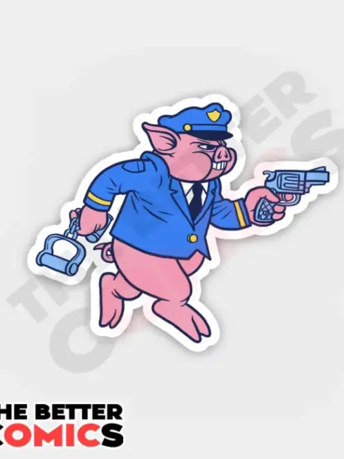 Pork Cop Sticker