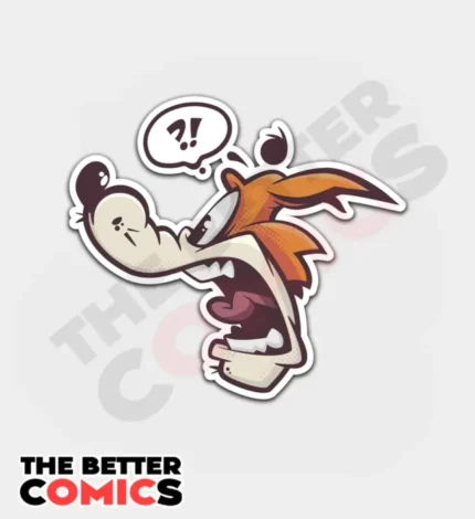 Confused Puppy Sticker