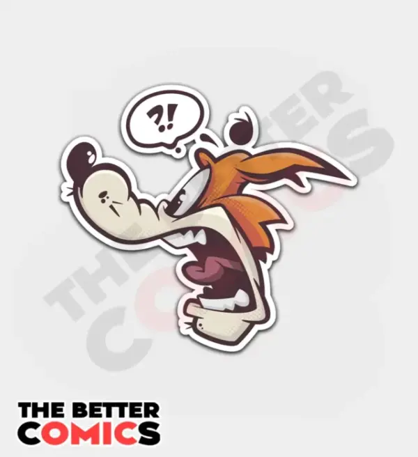 Confused Puppy Sticker Confused Puppy Sticker