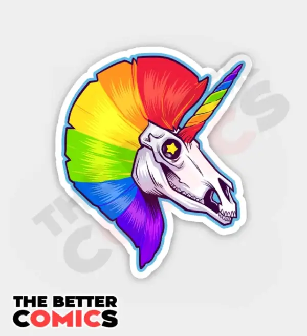 Rainbow Unicorn Sticker