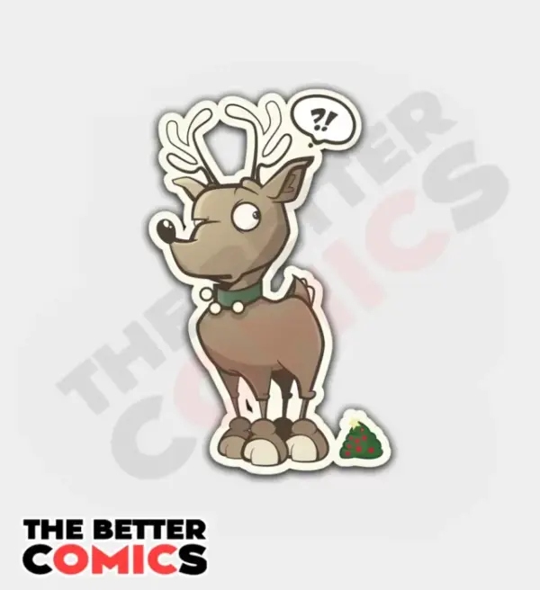Reindeer Are Magical Sticker