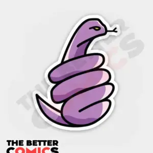 Devil Snake Sticker