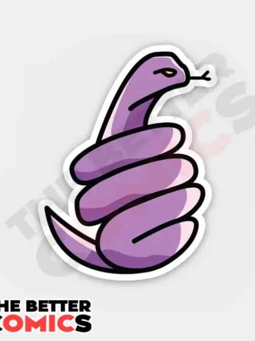 Devil Snake Sticker