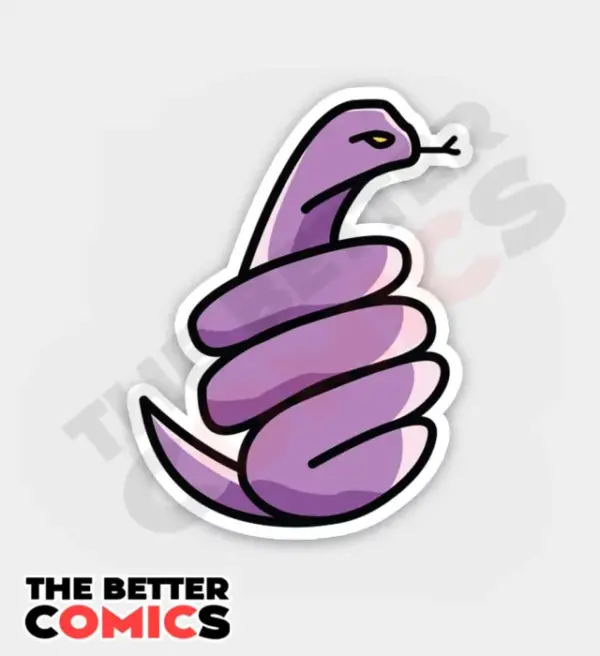 Devil Snake Sticker