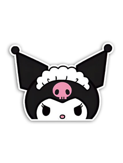 Ninja Hello Kitty Peeker Sticker