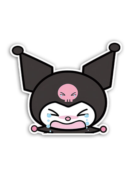 Ninja Hello Kitty Peeker Sticker