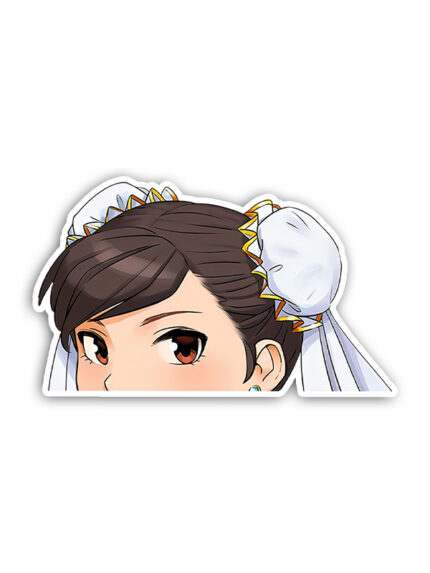 Chun Li Peeker Sticker