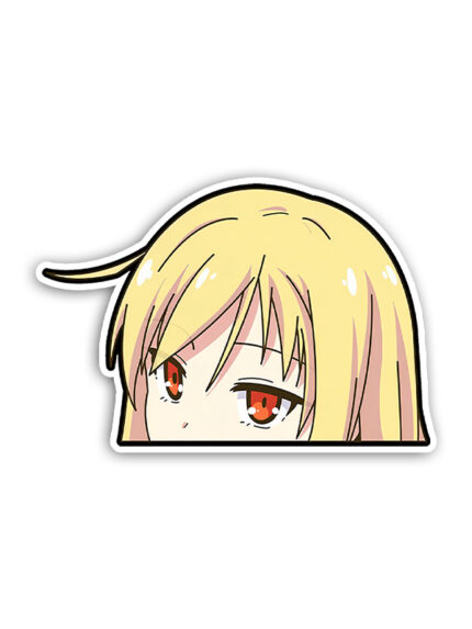 Mashiro Shiina Sakura Peeker Sticker