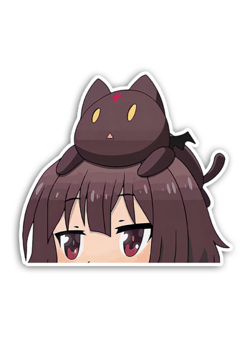 Megumin Peeker Sticker