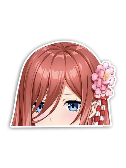 Miku Nakano Peeker Sticker