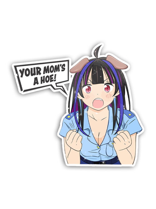 Police Women Sticker