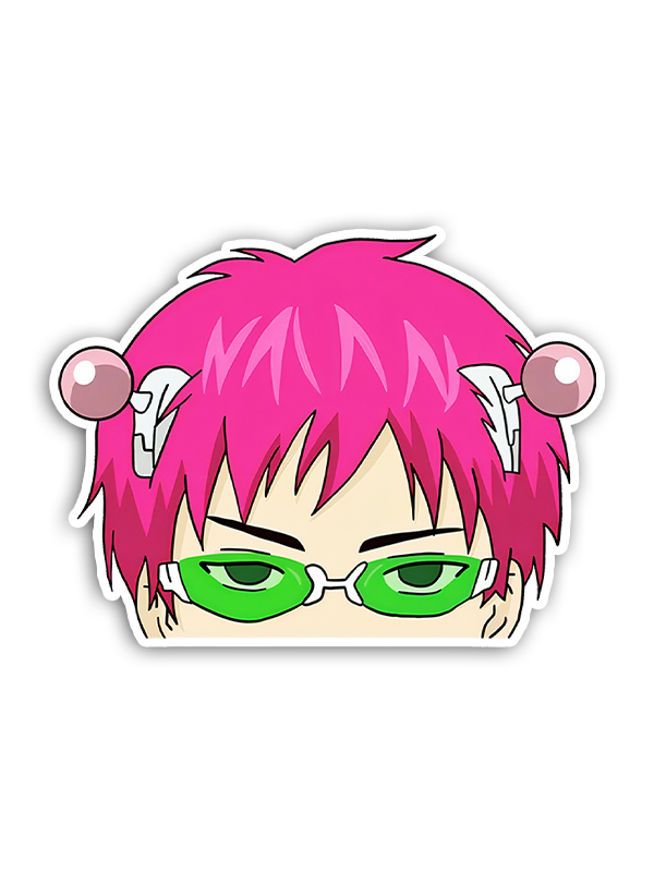 Kusuo Saiki Peeker Sticker