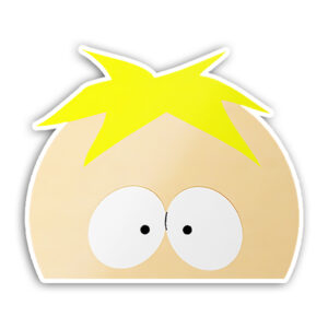 Butters Peeker Sticker