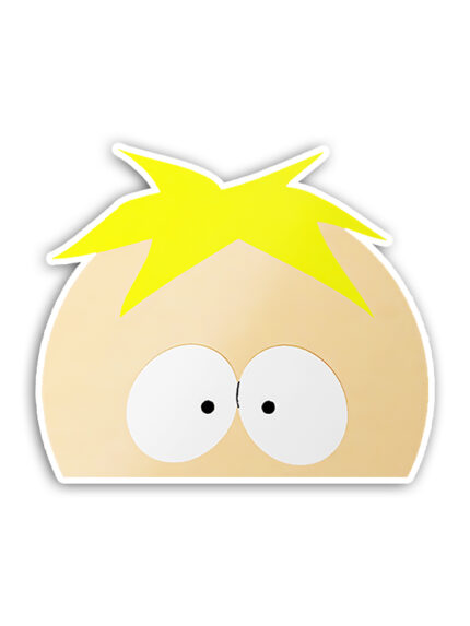 Butters Peeker Sticker