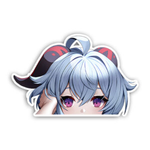 Ganyu Peeker Sticker