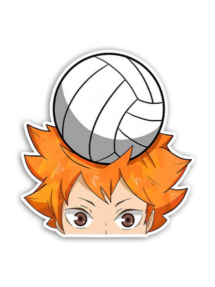 Shoyo Hinata Haikyu Peeker Sticker