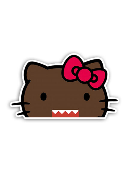 Ninja Hello Kitty Peeker Sticker