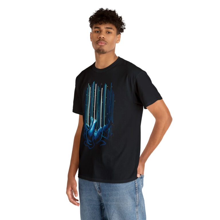 Astronaut Falling In Abyss T-shirt
