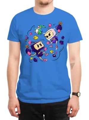 Bomberman Nintendo Game T-shirt