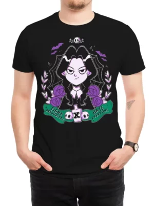 Wednesday Gothic Girl T-shirt