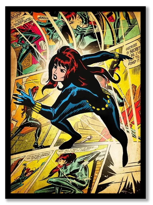 Buy Marvel Comic Black Widow Poster 1460